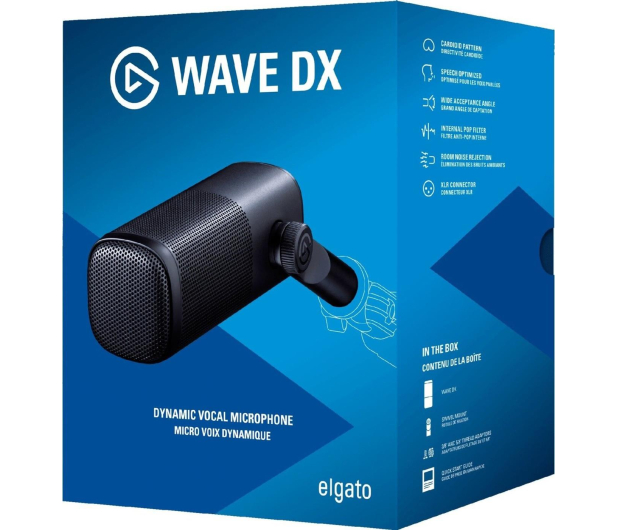 ELGATO Mikrofon dynamiczny Wave DX - 1096751 - zdjęcie 7